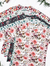 IN STOCK Blair Long Sleeve Top - Red Floral