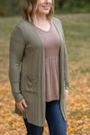 IN STOCK Classic Cardigan - Olive FINAL SALE