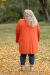 IN STOCK Classic Cardigan - Pumpkin FINAL SALE