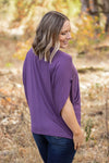 IN STOCK Darcy Dolman - Dark Purple | Women's Flowy Top FINAL SALE