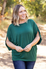 IN STOCK Darcy Dolman Top - Forest Green | Women's Flowy Top