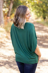 IN STOCK Darcy Dolman Top - Forest Green | Women's Flowy Top