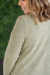 IN STOCK Colbie Ribbed Cardigan - Pistachio