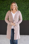 IN STOCK Colbie Ribbed Cardigan - Neutral Pink