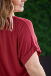 IN STOCK Sierra Pocket Top - Terra Cotta