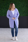 IN STOCK Madison Cozy Cardigan - Lavender