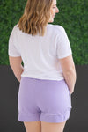 IN STOCK French Terry Stevie Shorts - Lavender