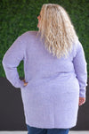 IN STOCK Madison Cozy Cardigan - Lavender