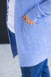 IN STOCK Madison Cozy Cardigan - Blue