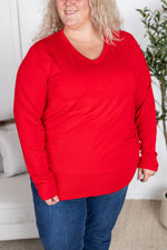 IN STOCK Larissa Long Sleeve - Red