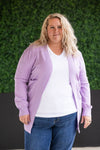 IN STOCK High Pocket Cardigan - Lavender FINAL SALE