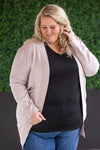 IN STOCK High Pocket Cardigan - Champagne FINAL SALE