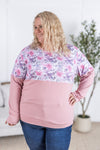 IN STOCK Natalie Pullover - Pink Floral Mix