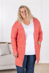 IN STOCK Madison Cozy Cardigan - Cherry Blush