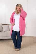 IN STOCK Madison Cozy Cardigan - Pink