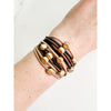 IN STOCK Hair Tie Bracelet Sets - Neutral Gold Accents | Hair Accessories