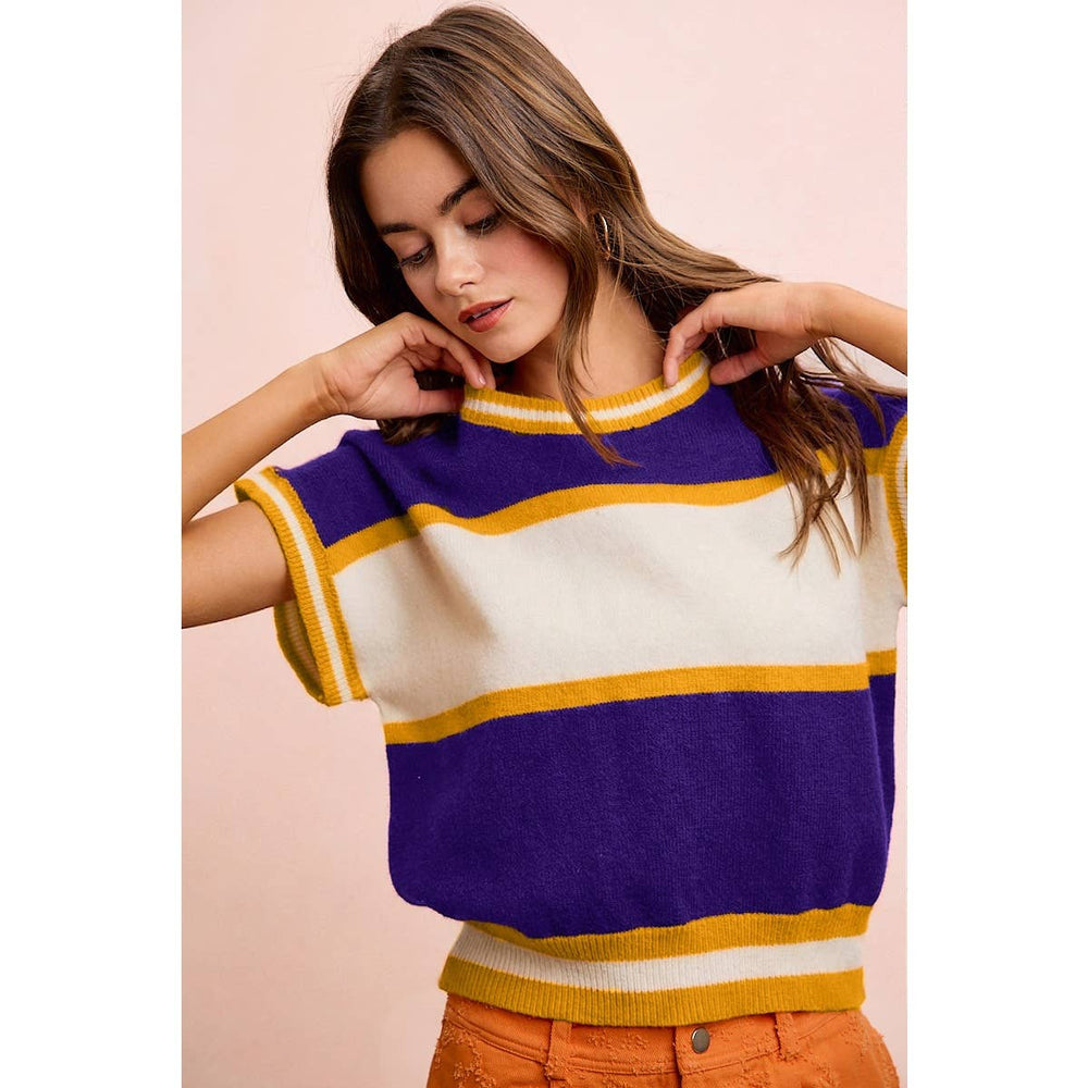 Purple + Gold