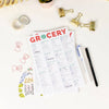 6x9 Magnetic Grocery Planning Pad