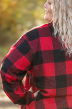 IN STOCK Norah Plaid Shacket - Buffalo Plaid