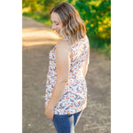 IN STOCK Renee Ruffle Tank - Harvest Floral FINAL SALE