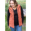 IN STOCK Corduroy Vest - Pumpkin FINAL SALE