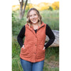 IN STOCK Corduroy Vest - Pumpkin FINAL SALE