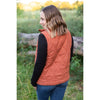 IN STOCK Corduroy Vest - Pumpkin FINAL SALE