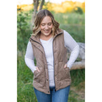 IN STOCK Corduroy Vest - Mocha FINAL SALE