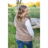 IN STOCK Corduroy Vest - Mocha FINAL SALE