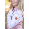 IN STOCK Zoey ZipCowl - Pink and Blush Floral