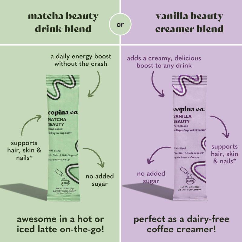 Vanilla Beauty Plant-Based Collagen Support Creamer Blend St