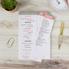 6x9 Magnetic Meal Planning Pad, Choose Design