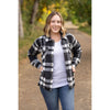 IN STOCK Norah Plaid Shacket - Classic Black and White | Women's Shacket