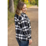 IN STOCK Norah Plaid Shacket - Classic Black and White | Women's Shacket