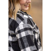 IN STOCK Norah Plaid Shacket - Classic Black and White | Women's Shacket