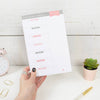 6x9 Magnetic Meal Planning Pad, Choose Design