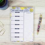 6x9 Magnetic Meal Planning Pad, Choose Design