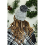 IN STOCK Heather Grey Beanie | Women's Knit Hat FINAL SALE