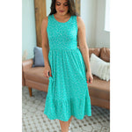 IN STOCK Bailey Dress - Turquoise Floral