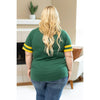 IN STOCK Kylie Tee - Green Bay Green and Yellow FINAL SALE