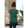 IN STOCK Kylie Tee - Green Bay Green and Yellow FINAL SALE