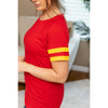 IN STOCK Kylie Tee - Kansas City Red and Yellow FINAL SALE