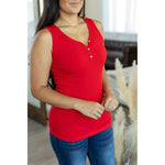 IN STOCK Addison Henley Tank - Red