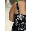 IN STOCK Cassidy Midi Dress - Black and White Floral | Women’s Dress FINAL SALE