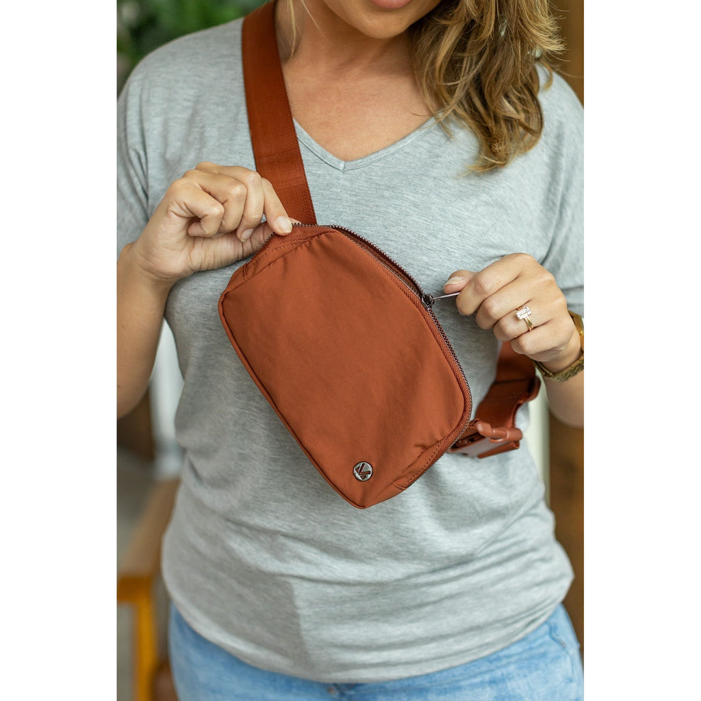 Bum Bag - Rust | Women's orange Fanny Pack 