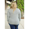 IN STOCK Hannah Pocket Pullover - Grey