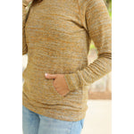 IN STOCK Hannah Pocket Pullover - Mustard FINAL SALE