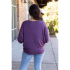 IN STOCK Darcy Dolman - Dark Purple | Women's Flowy Top