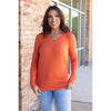 Larissa Long Sleeve - Pumpkin | Women's Top