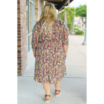 IN STOCK Taylor Dress - Mocha Floral | Women's Dress